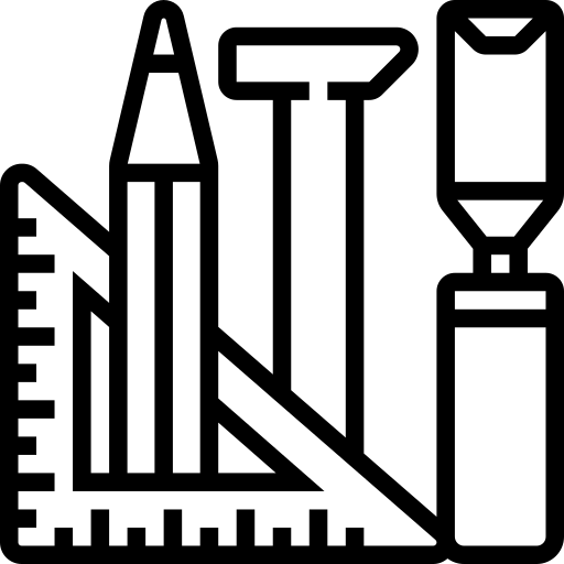 A person sits at a desk using a laptop, surrounded by stacks of books and papers, with a clock showing late hours—much like a scaffolder tackling blueprints for commercial scaffolding projects into the night. The scene suggests focused studying or working late.